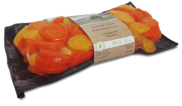 Branding by Banding is ideaal voor vacuüm verpakte producten